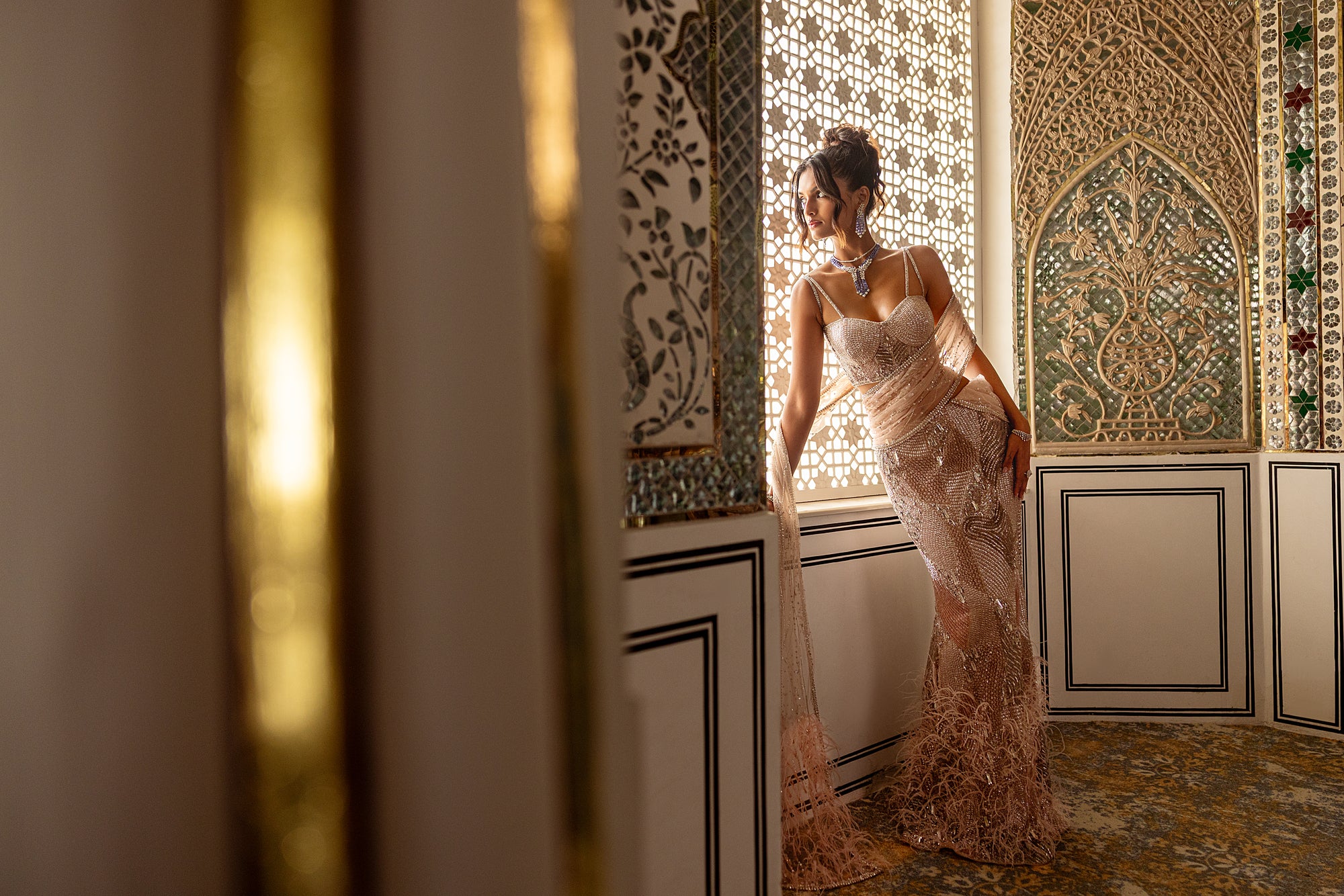 Zoya Saree Gown
