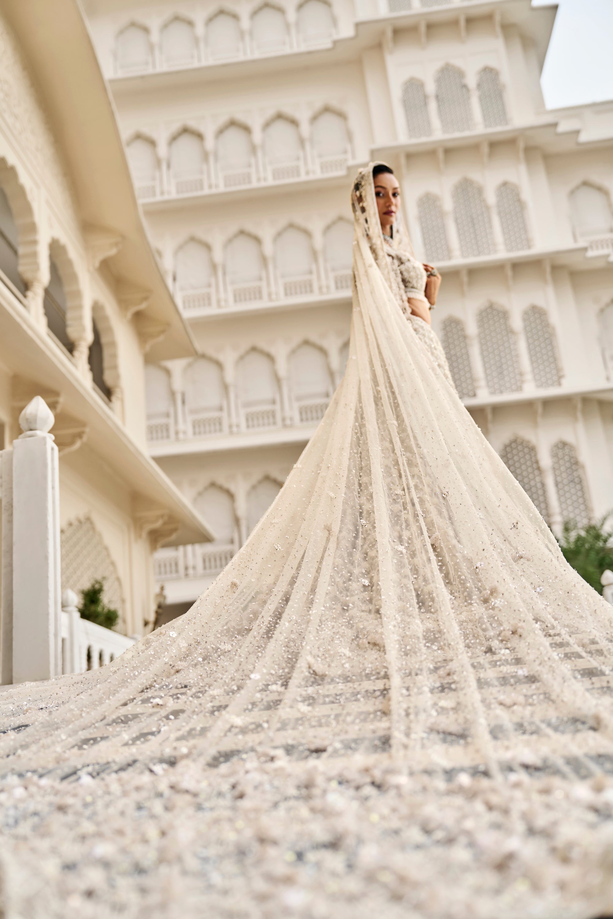 Inara Lehenga with Veil