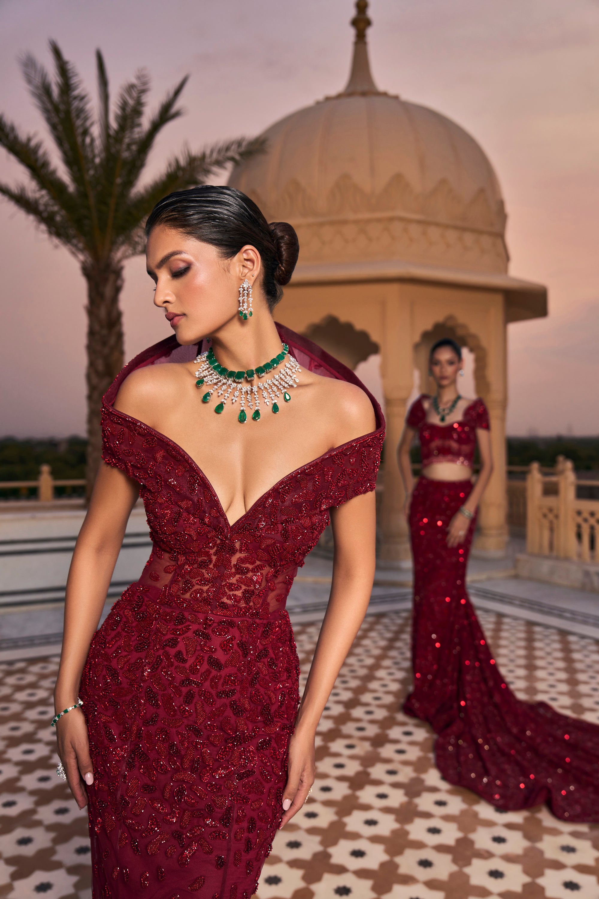 Ingrid Rouge Gown