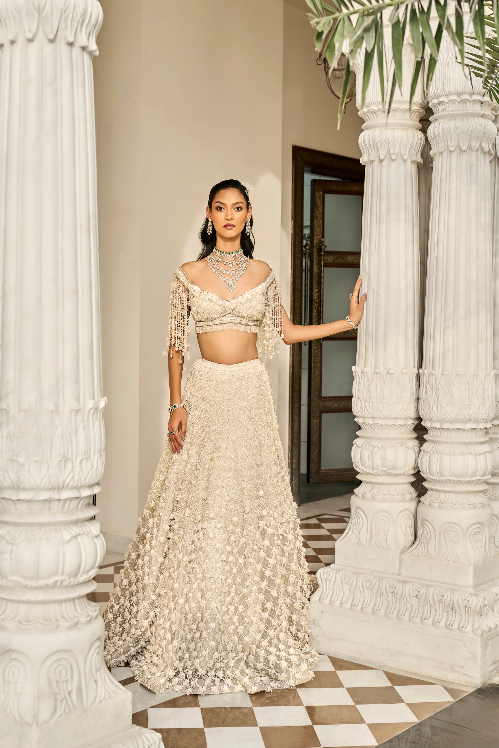 Inara Lehenga with Veil