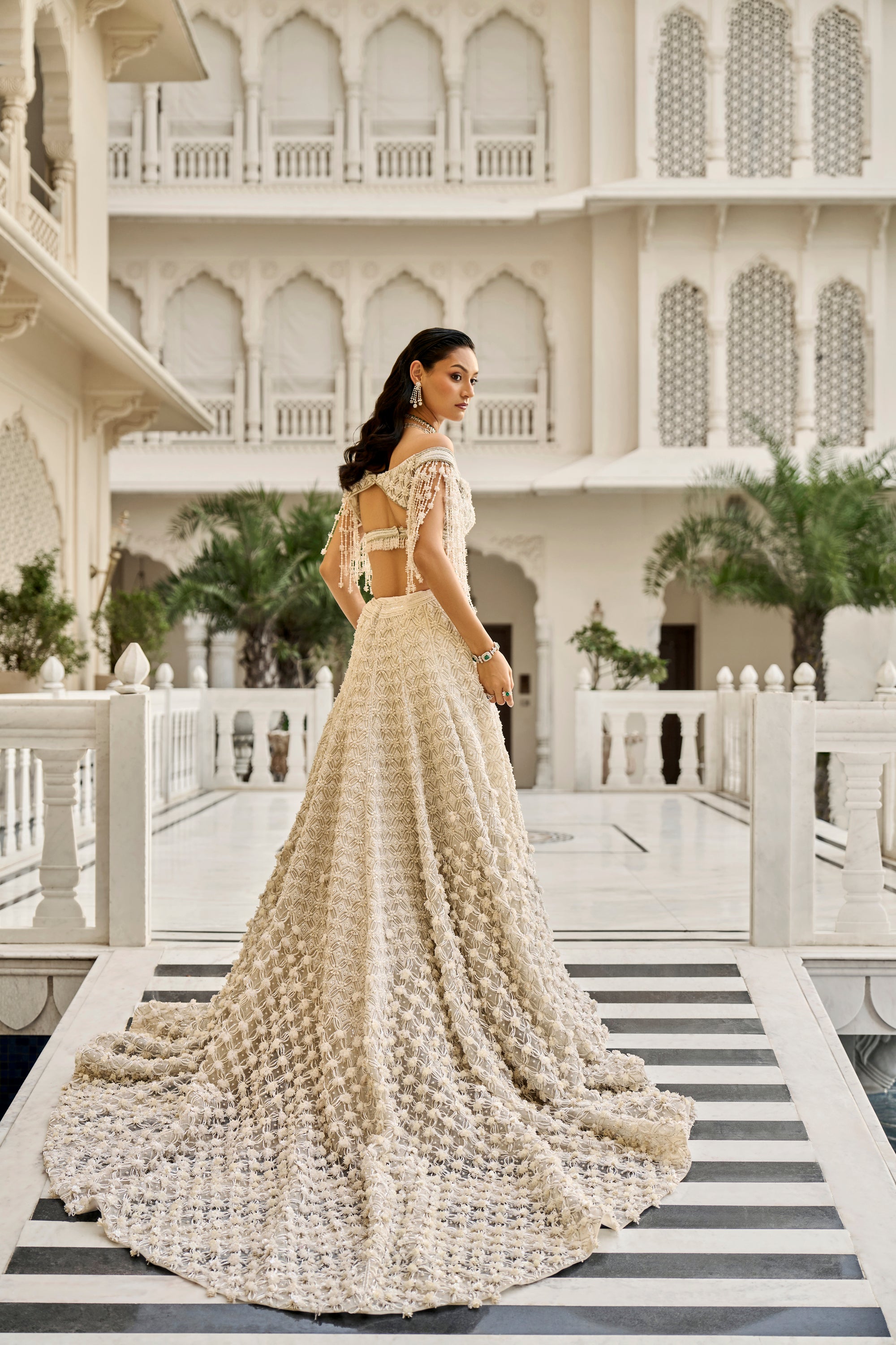 Inara Lehenga with Veil