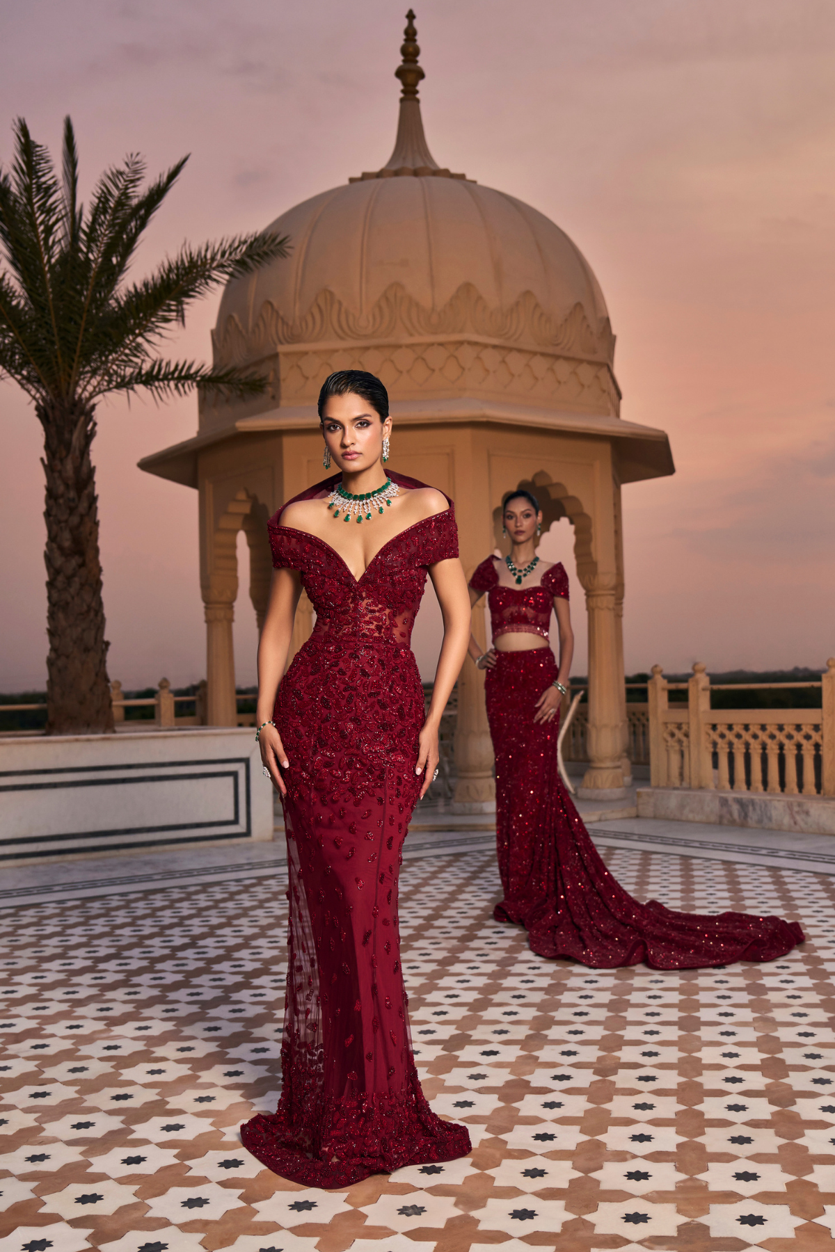 Ingrid Rouge Gown