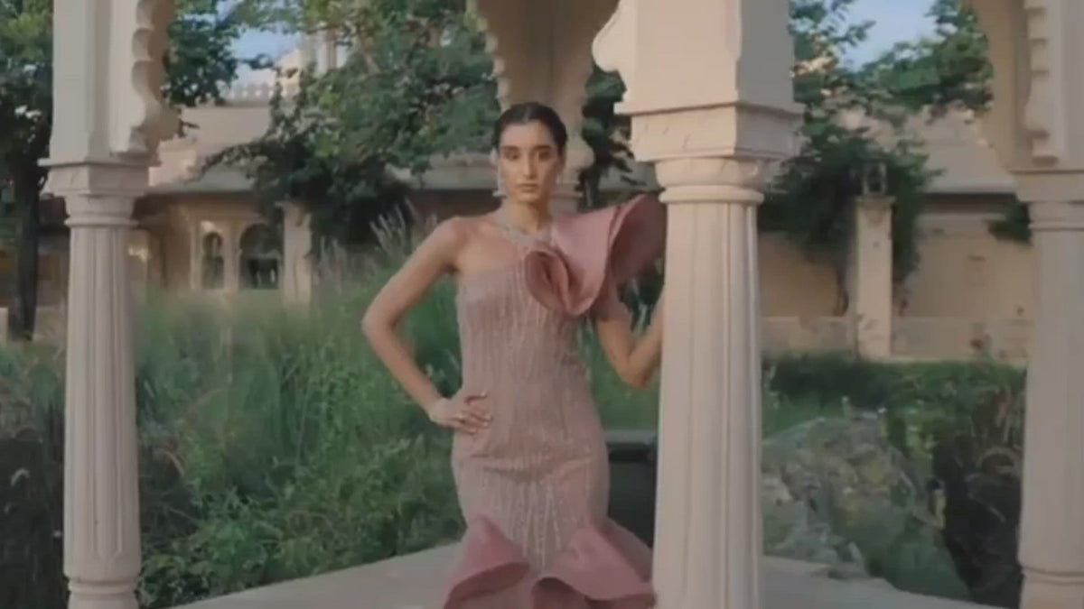 Fleur Gown - Elegant Designer Dress for Formal Events | AmitGT Couture