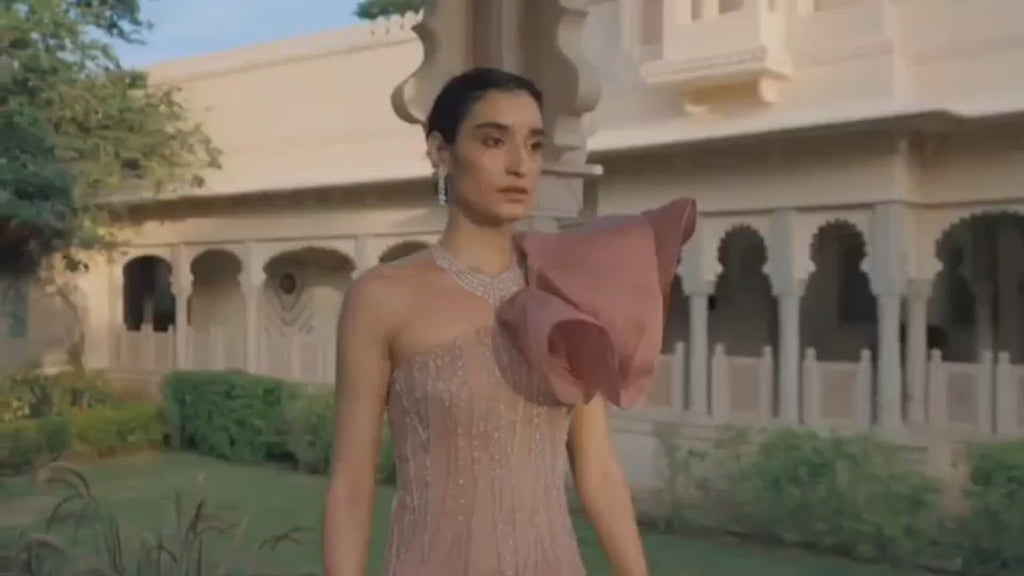 Fleur Gown - Elegant Designer Dress for Formal Events | AmitGT Couture