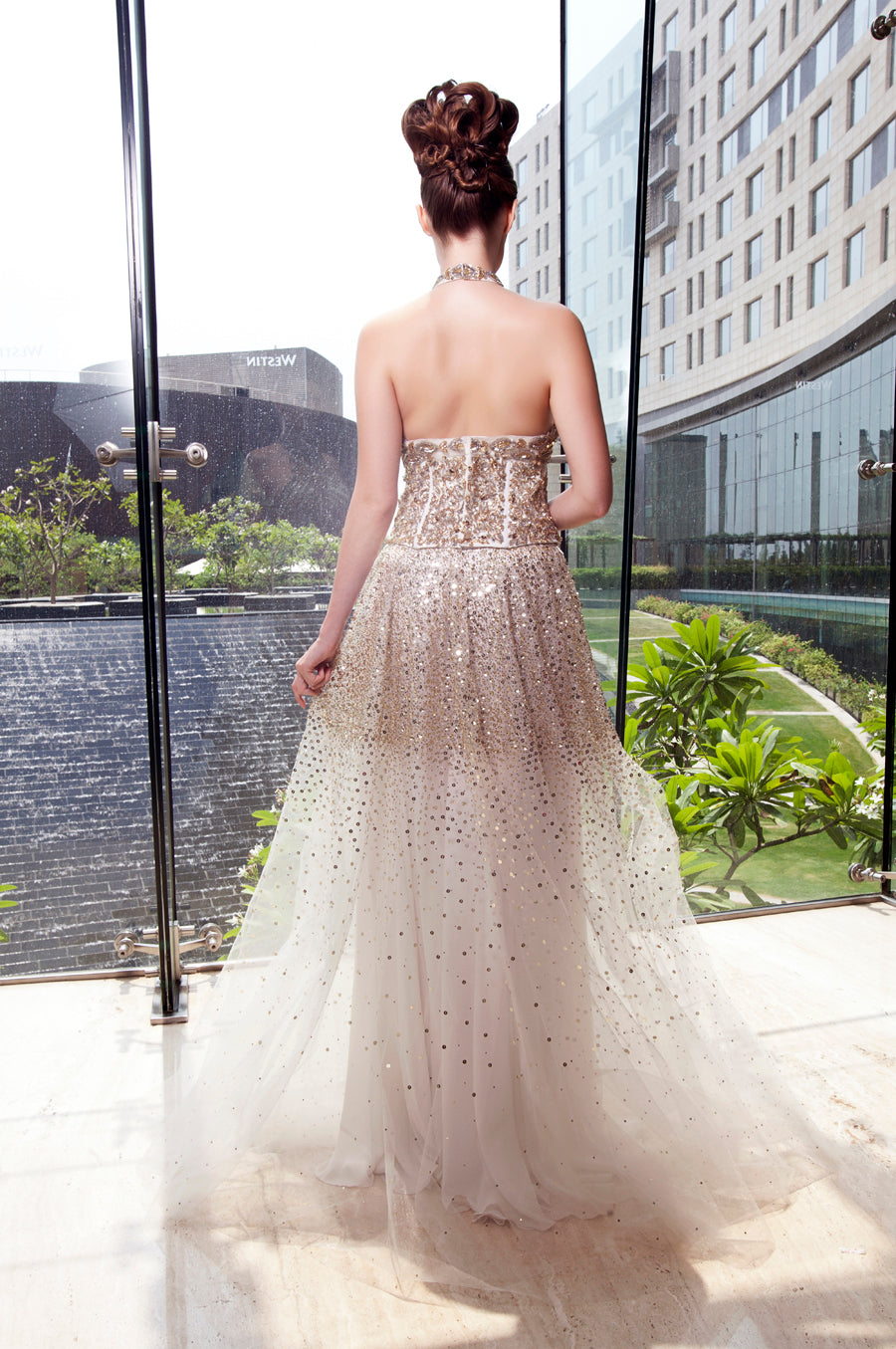 Zohra Tulle Gown