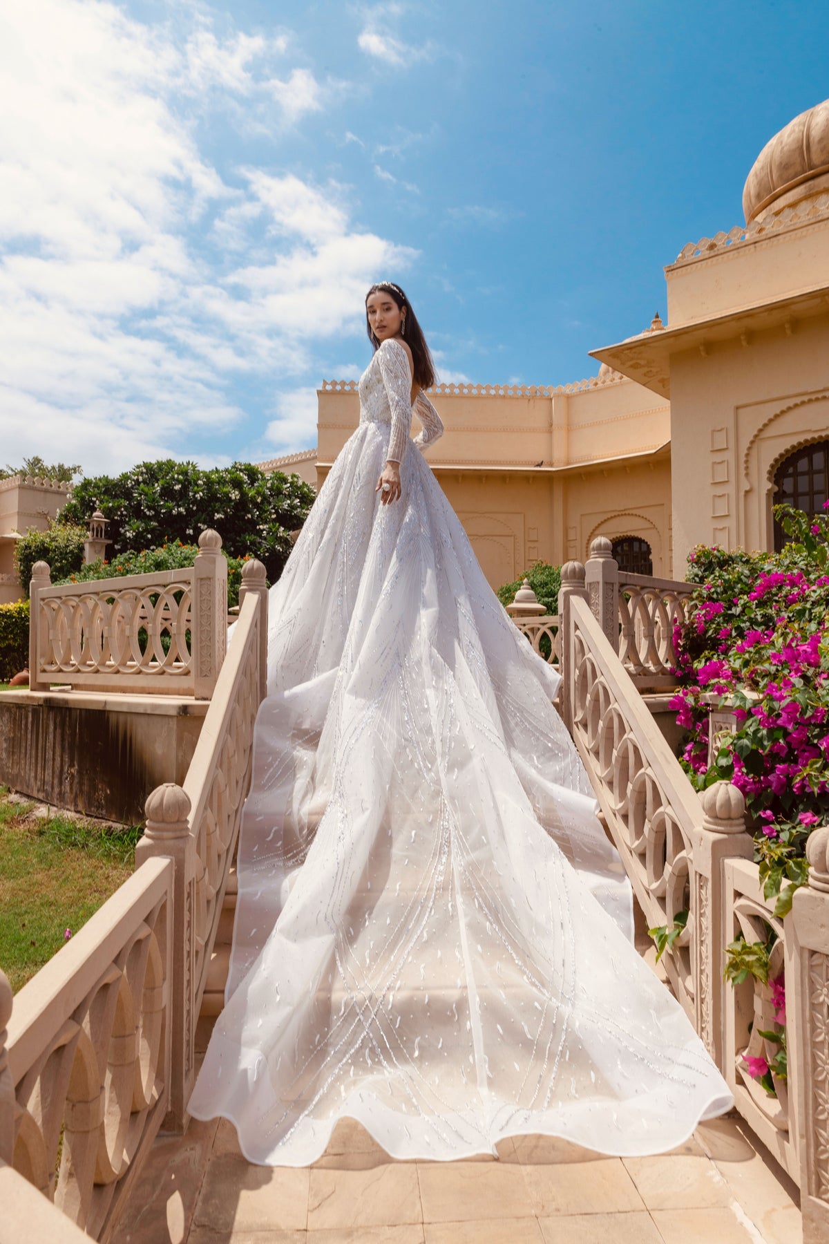 Mirabel Scintilla Gown | Elegant Luxury Fashion | AmitGT Couture