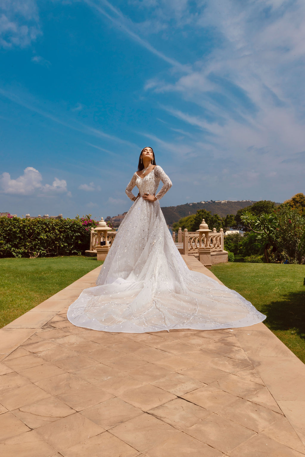 Mirabel Scintilla Gown | Elegant Luxury Fashion | AmitGT Couture