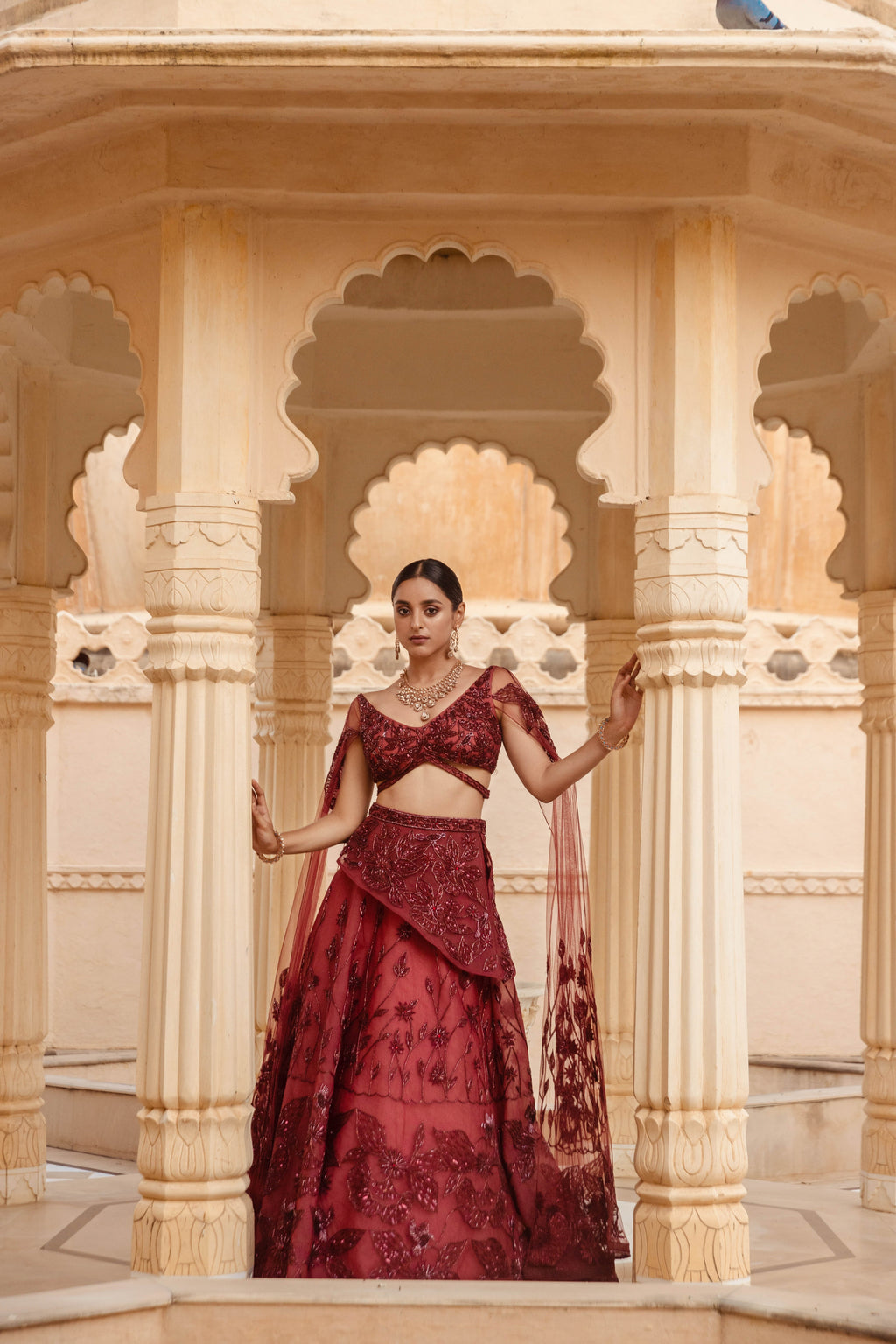 Wadiyan Lehenga - Exquisite Handcrafted Indian Ethnic Wear | AmitGT Couture