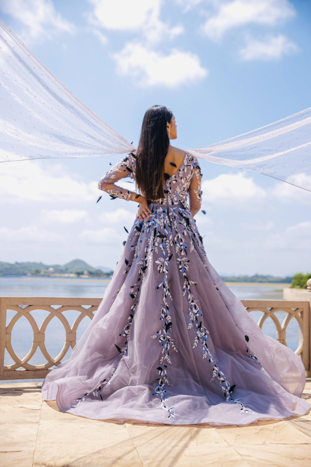 Denver Grey Gown