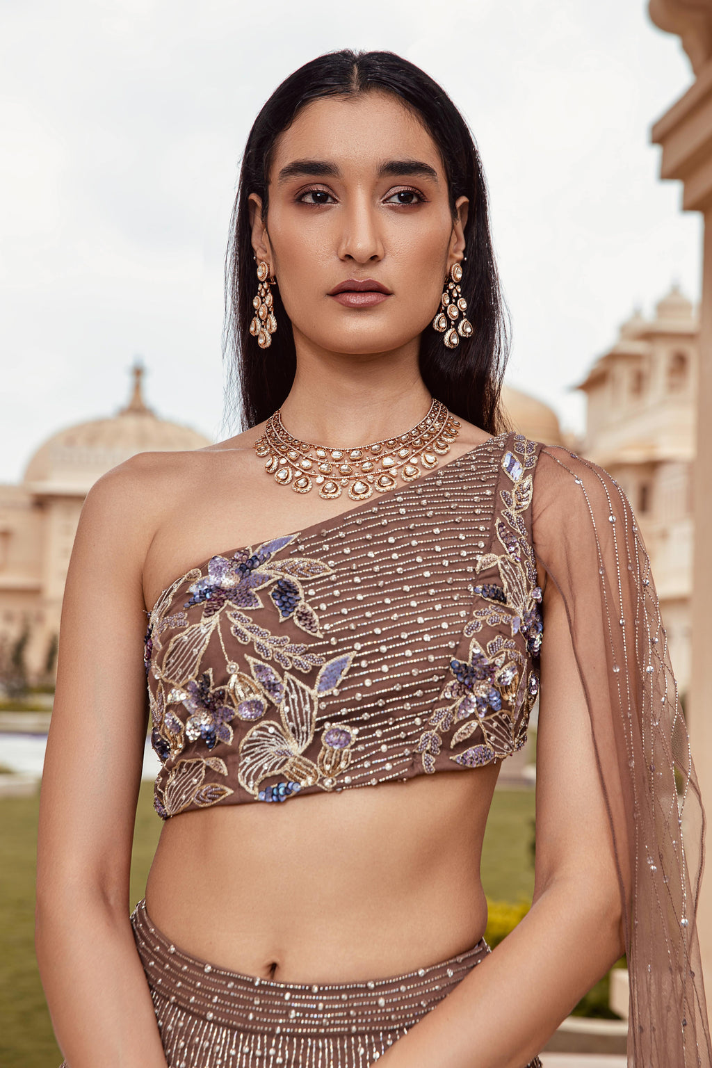 Zeba Lehenga - Exquisite Handcrafted Indian Ethnic Wear | AmitGT Couture
