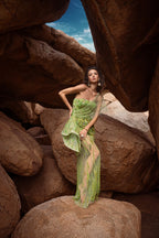 Verdura Gown - Luxury Designer Dress for Formal Events | AmitGT Couture