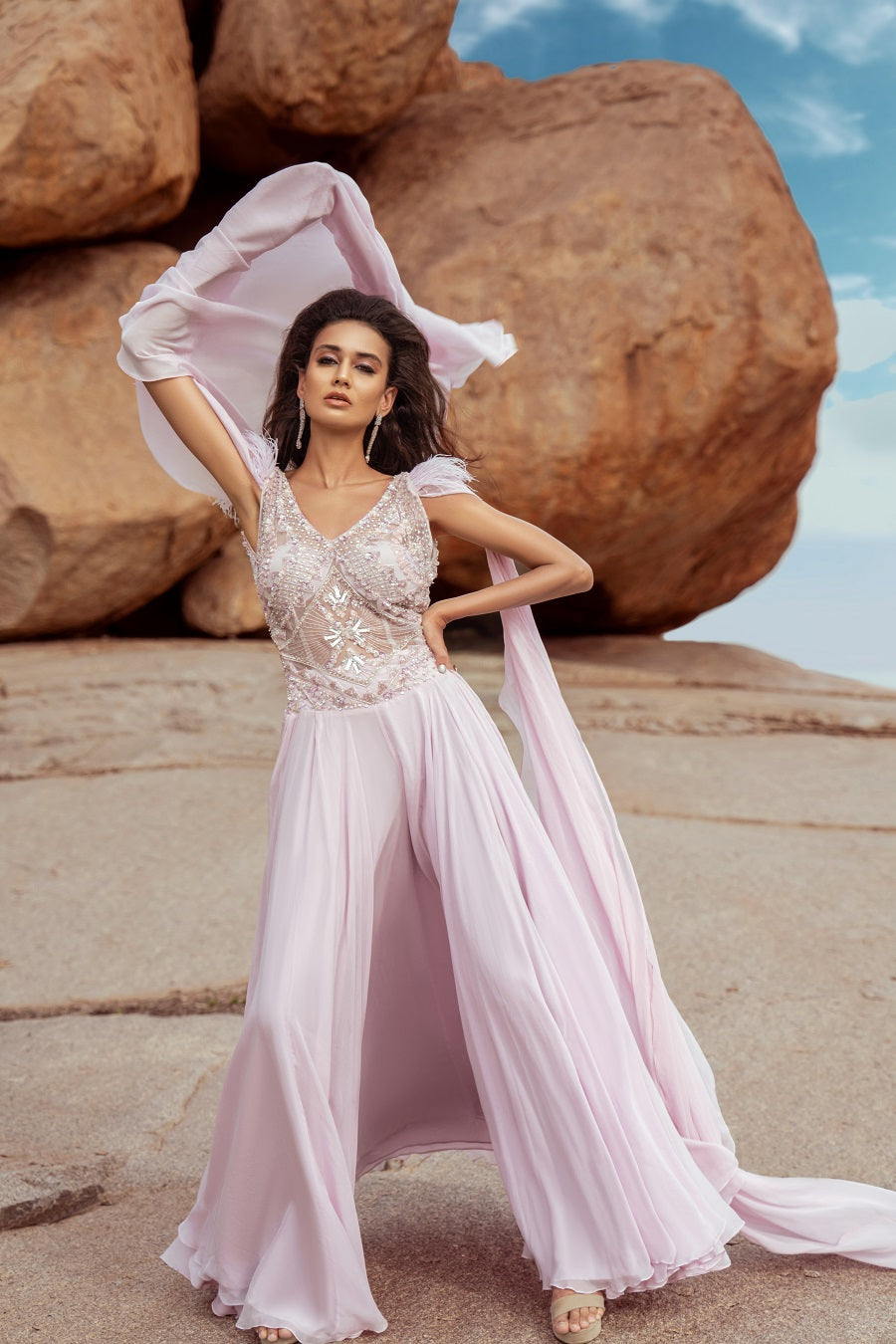 Maia Gown - Handcrafted Designer Dress for Special Occasions | AmitGT Couture"