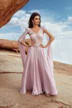Maia Gown - Handcrafted Designer Dress for Special Occasions | AmitGT Couture"
