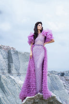 Agnes Bejewelled Gown - Luxurious Designer Dress for Red Carpet Events | AmitGT Couture