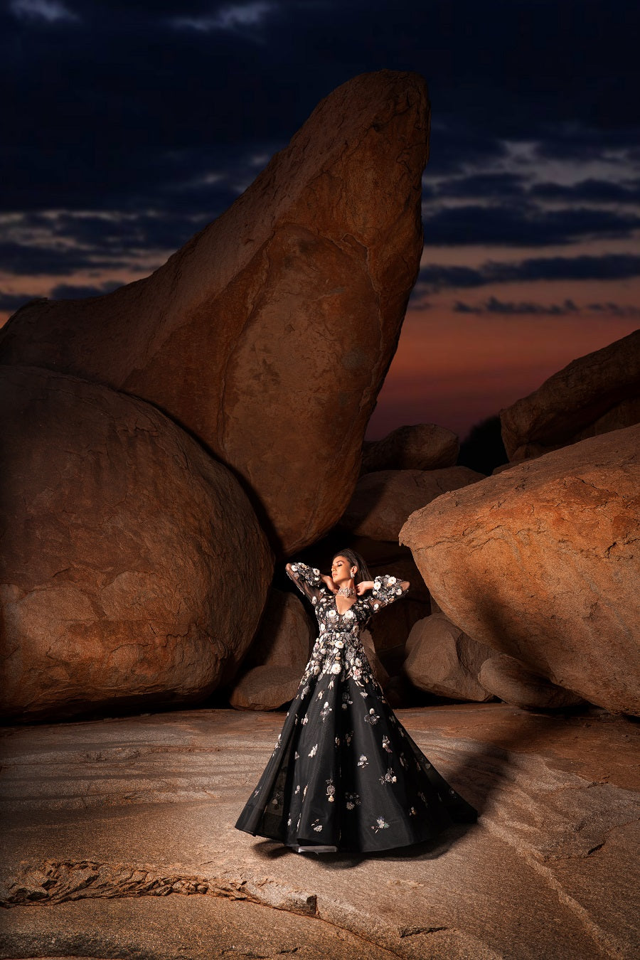 Kiara Gown - Glamorous Designer Dress for Red Carpet Events | AmitGT Couture