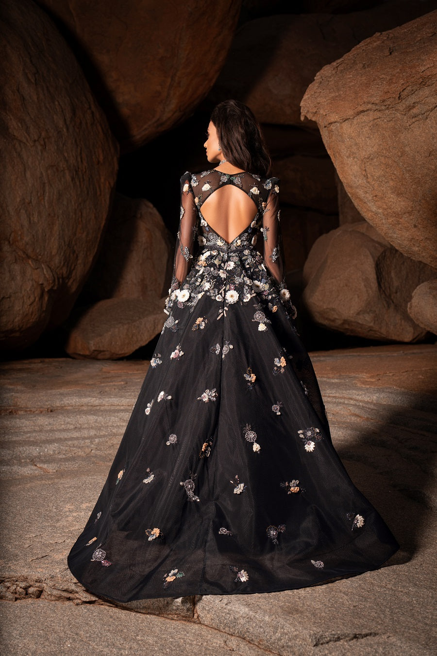 Kiara Gown - Glamorous Designer Dress for Red Carpet Events | AmitGT Couture