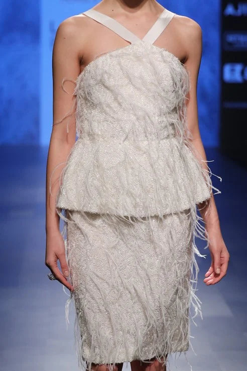 Offwhite Fully Hand Embroiderd Dress