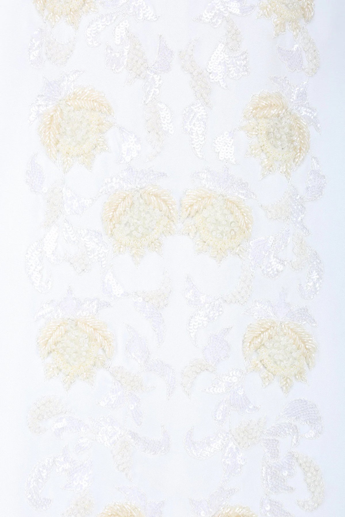 Visconti Creme Gown - Elegant and Timeless Design | AmitGT Couture