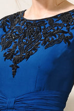 Shimaira Georgette Gown With Intricate Embroidery-Classic And Chic