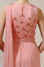 Hand Embroidered Top Georgette Gown