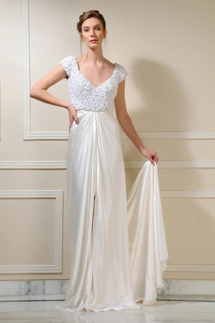 Elegant and Timeless Bridal Gown | AmitGT Couture