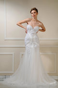 Mermaid Layered Gown - Elegant and Glamorous | AmitGT Couture