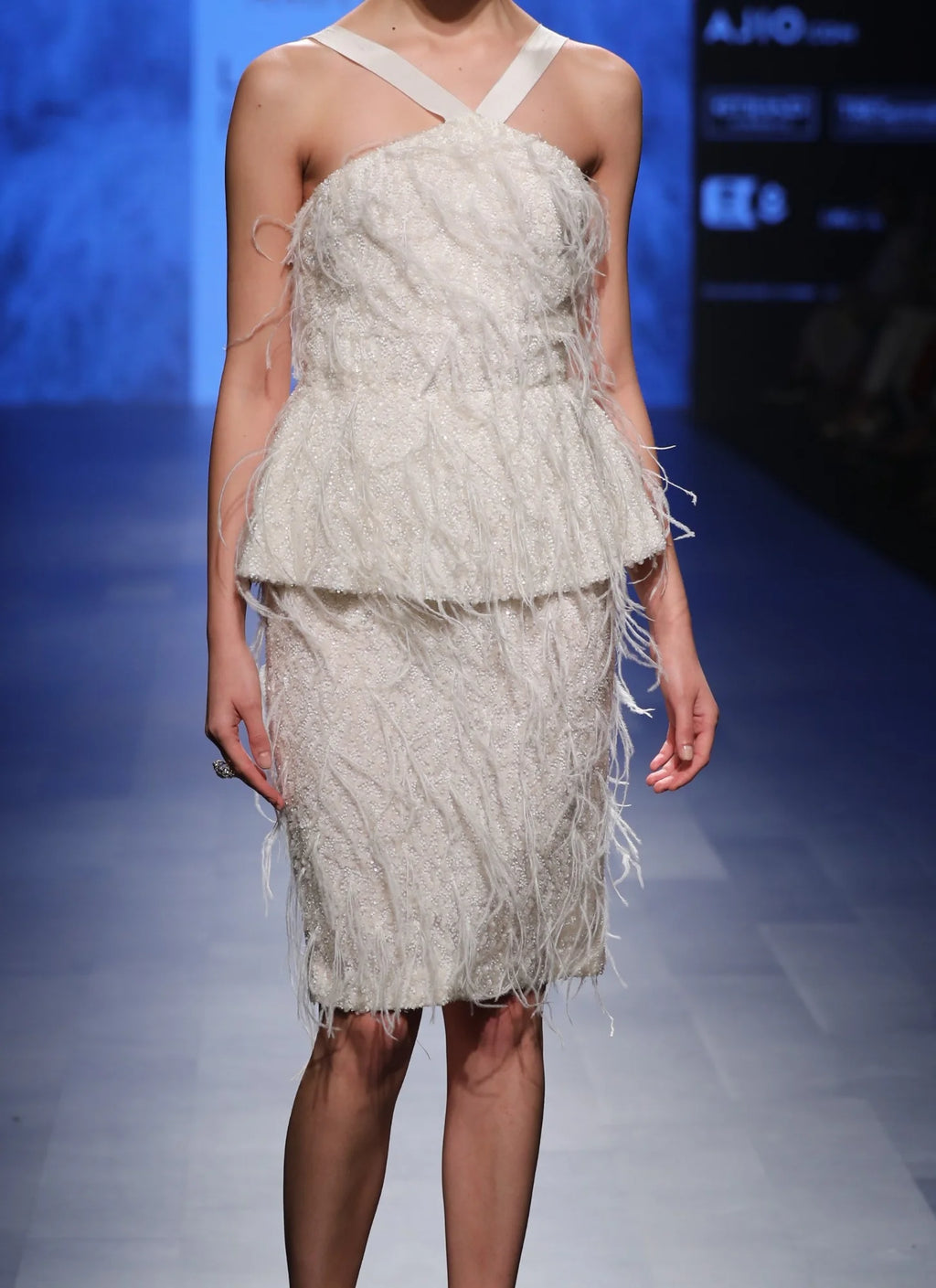 Offwhite Fully Hand Embroiderd Dress