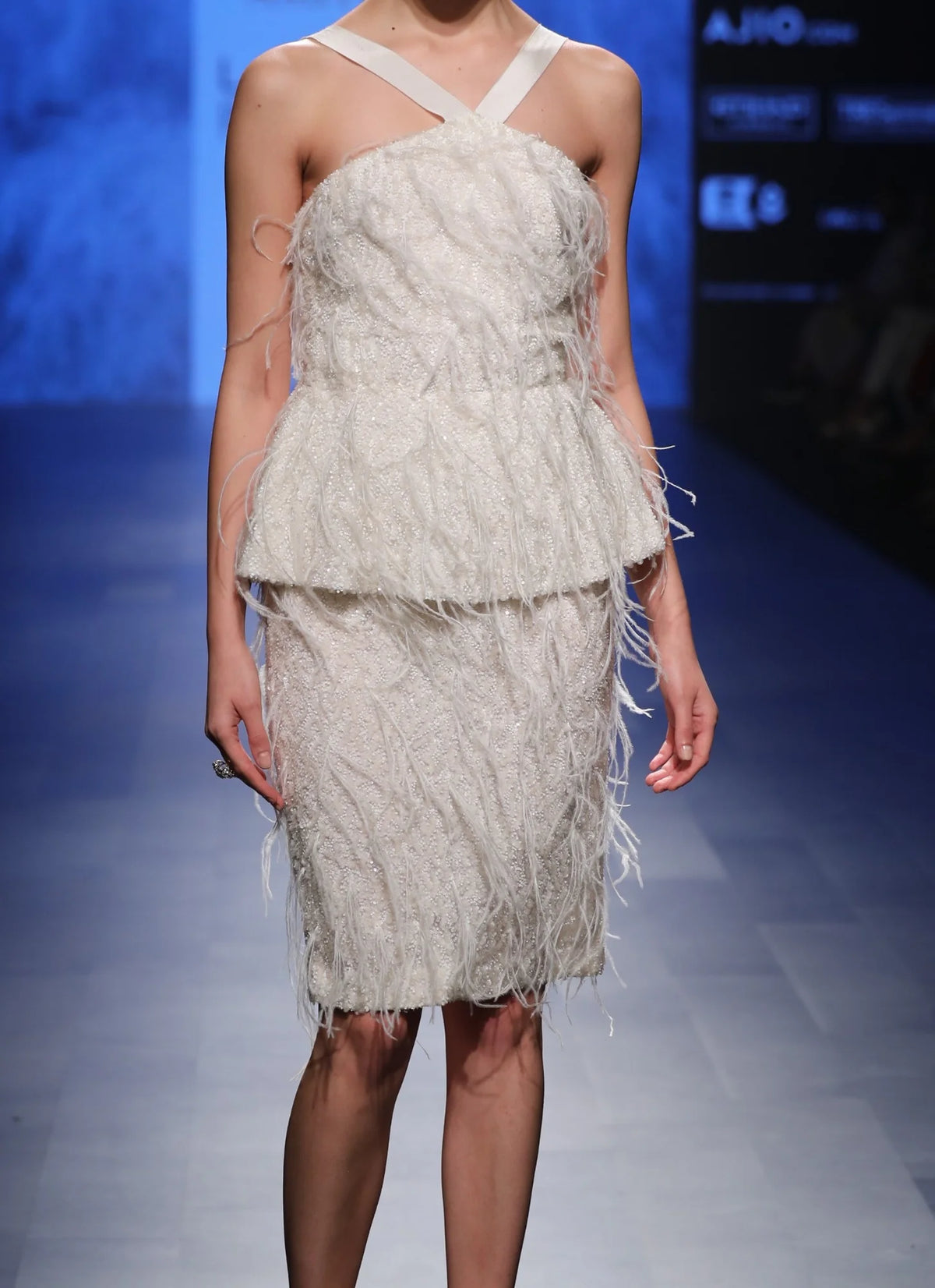 Offwhite Fully Hand Embroiderd Dress