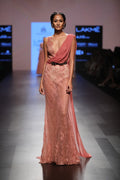 Light Tea Saree Gown - Perfect for any Special Occasion | AmitGT Couture
