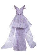Anastasia Gown With Hand Embroidered Calla Lily Motifs