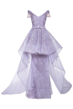 Anastasia Gown With Hand Embroidered Calla Lily Motifs