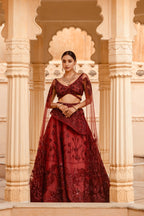 Wadiyan Lehenga - Exquisite Handcrafted Indian Ethnic Wear | AmitGT Couture